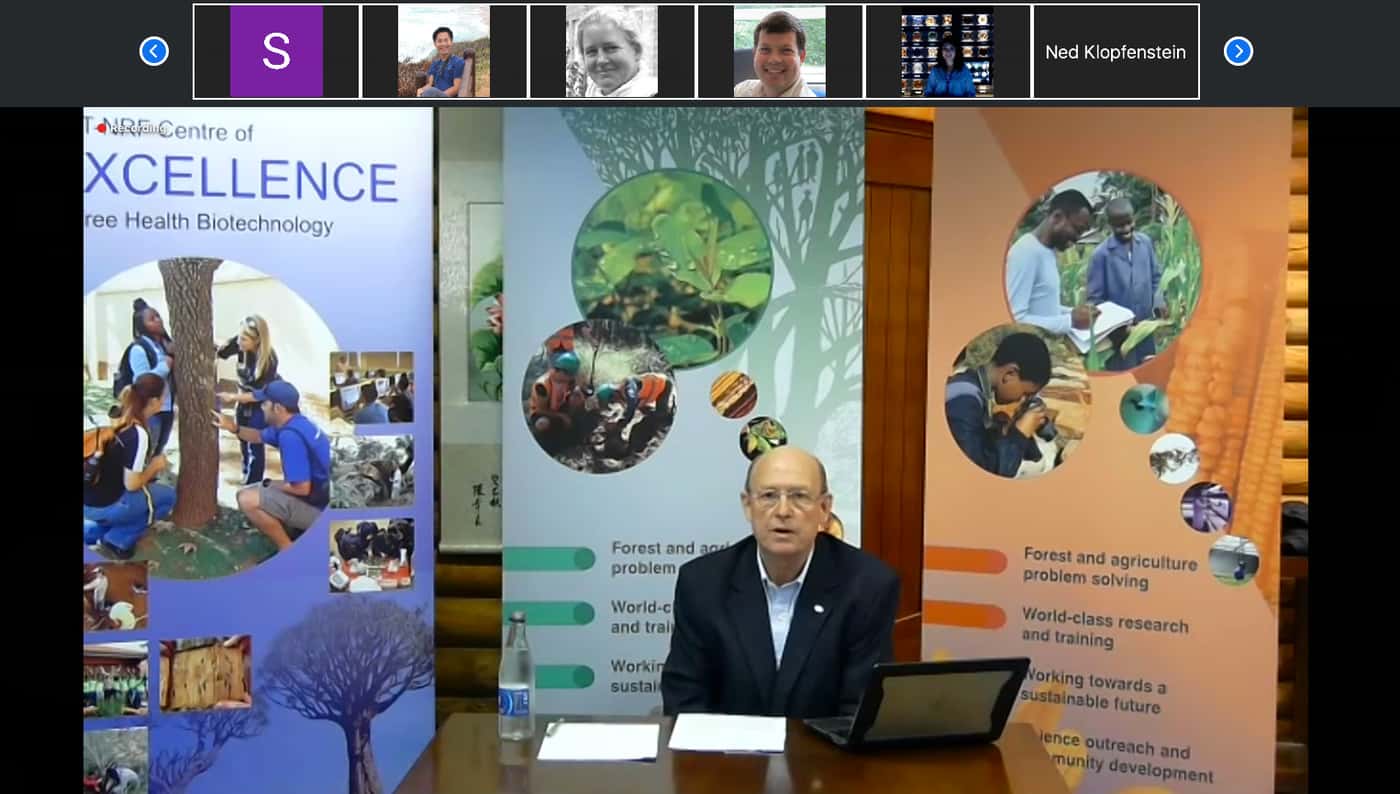Dr Matthew Kasson presents the second FABI International Seminar