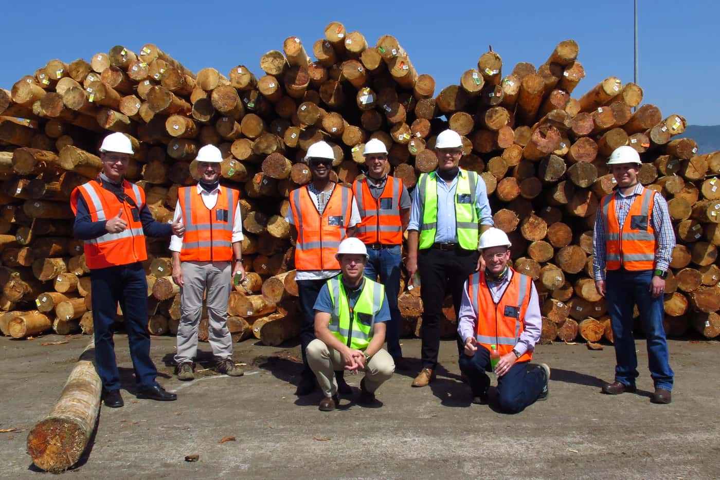 UP Vice-Chancellor visits York Timbers with FABI colleagues