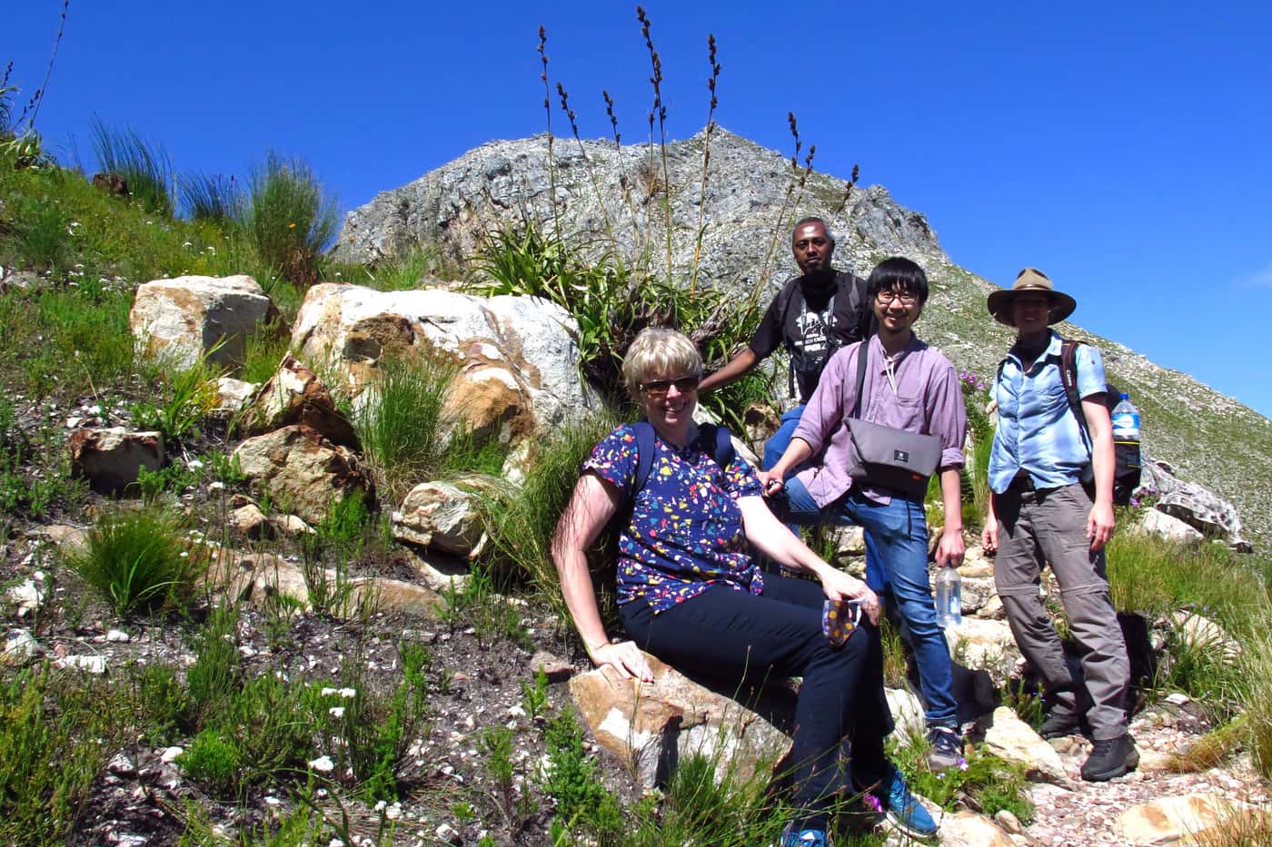 Inspection of invasive disease and pest problems in SANBI's Cape gardens