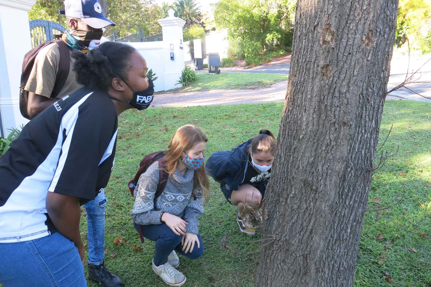 The PSHB takes FABI researchers to Somerset West
