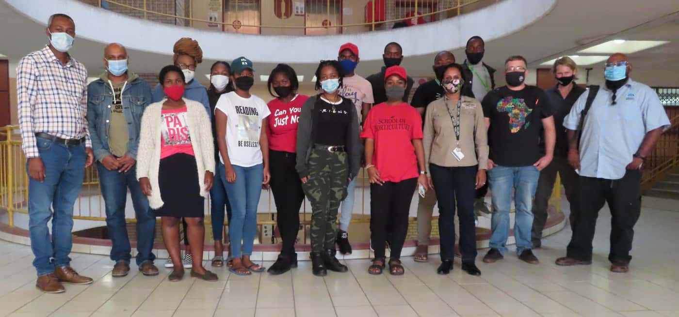 SANBI Sentinel Plant Project hosts a training workshop for DUT horticulture students
