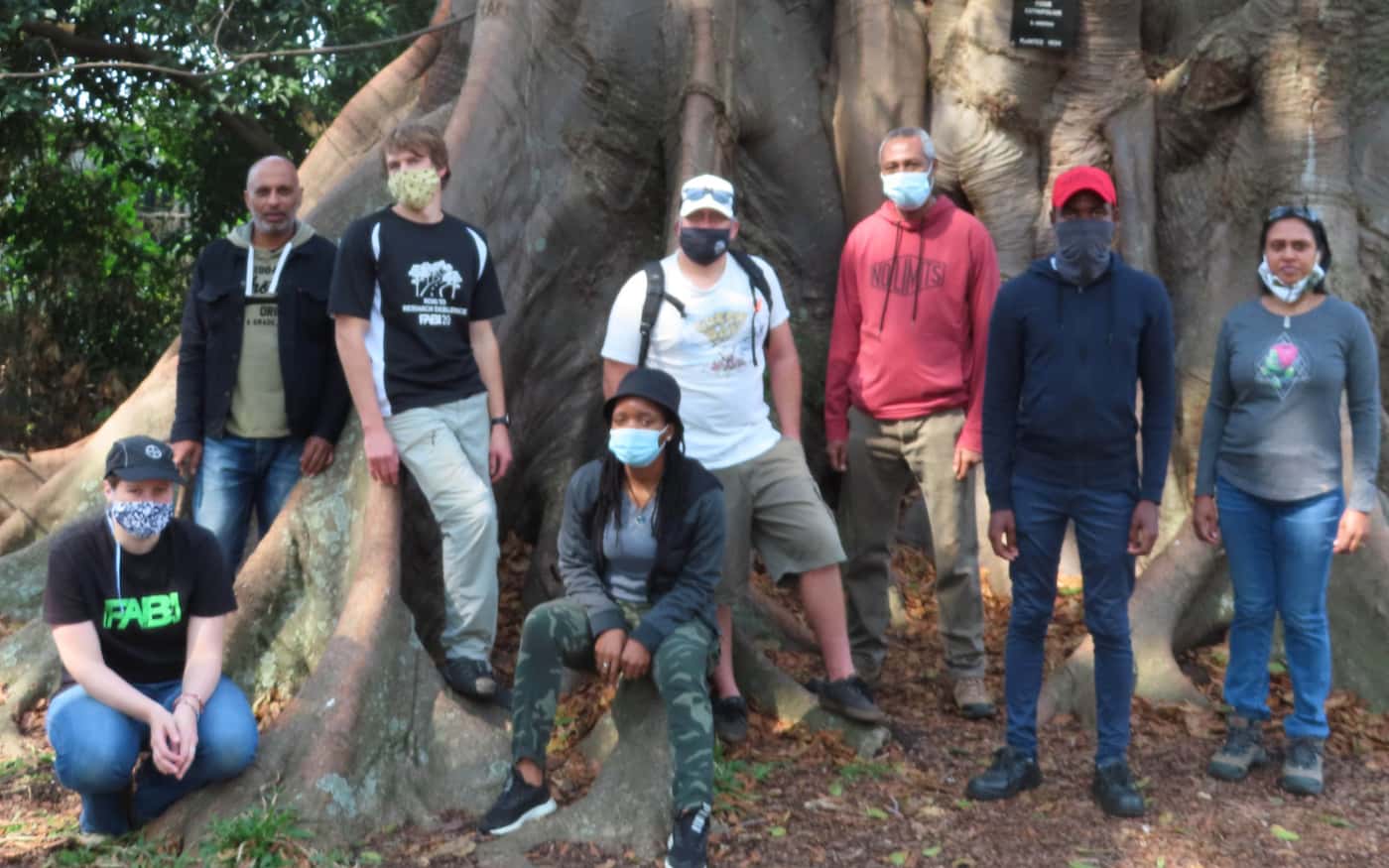 SANBI’s Sentinel Plant Project renders training support for horticulture students at DUT