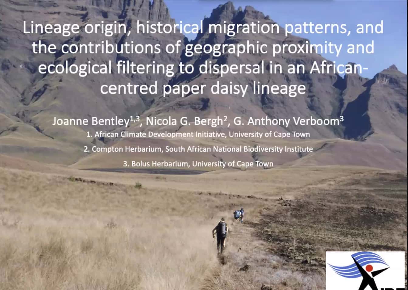 SASSB webinar explores a continental floristic riddle