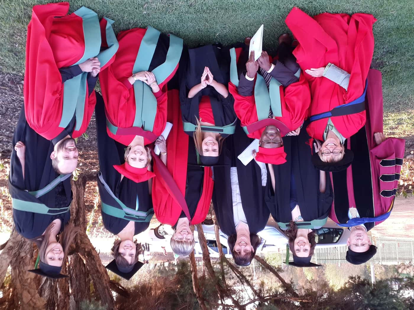 Seven PhD's and 13 MSc's awarded to FABIans at the Spring  graduation ceremony