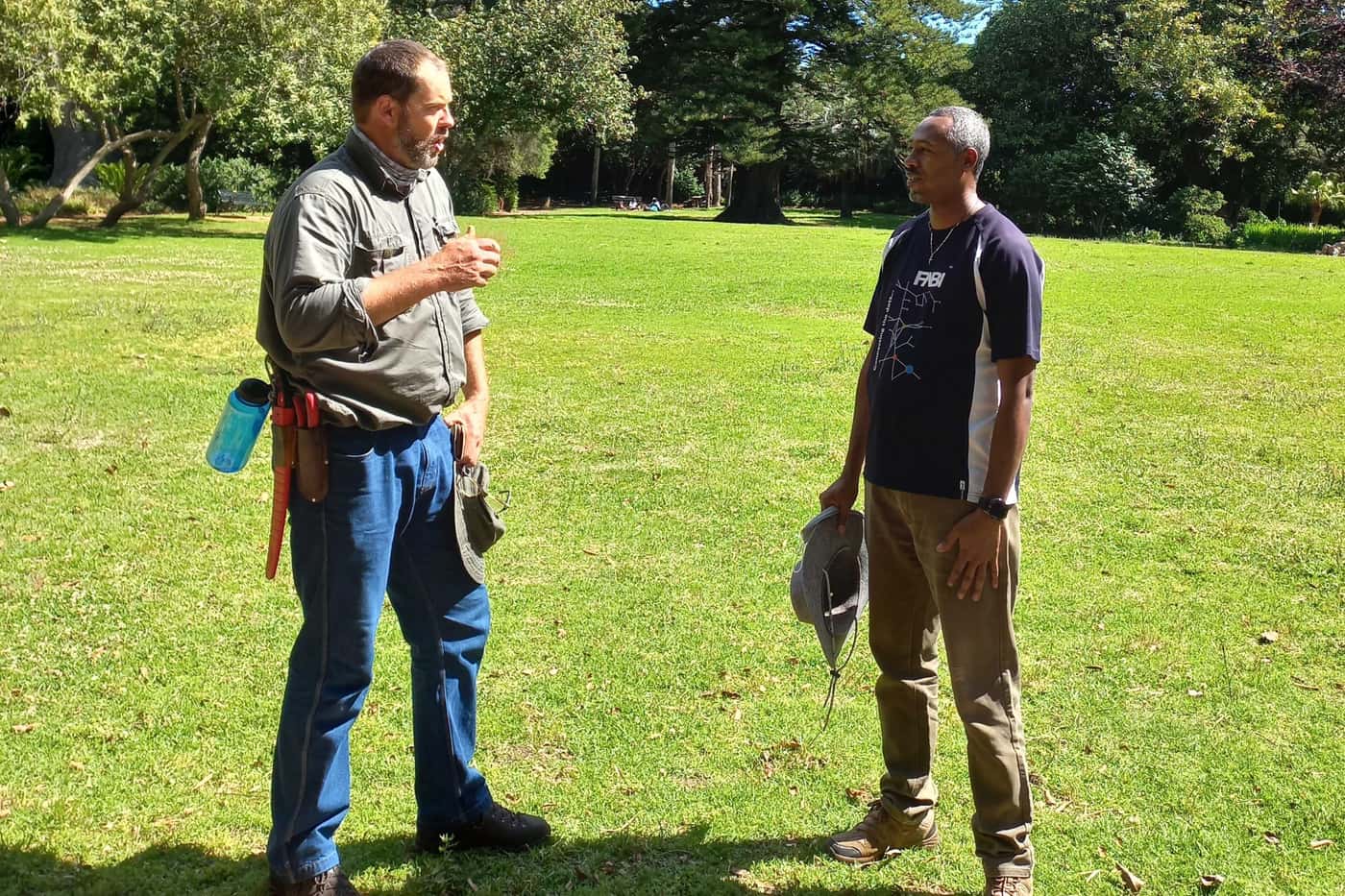 Assessment of plant health in the Cape botanical gardens