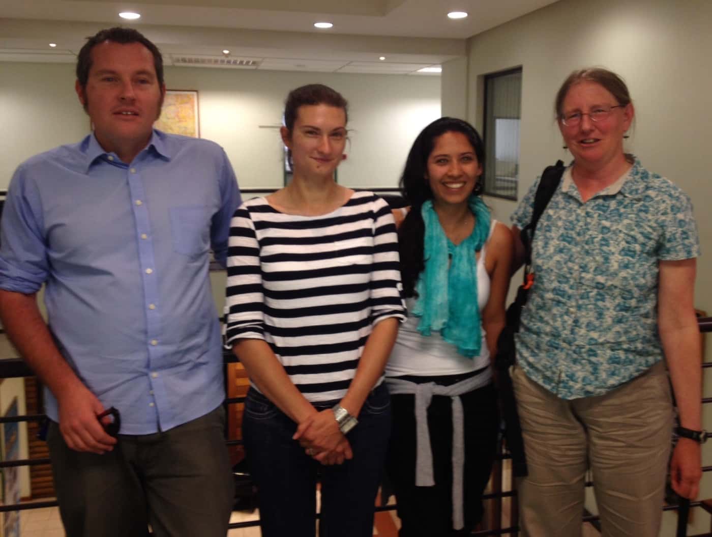 Well-known evolutionary biologist from the USA visits FABI