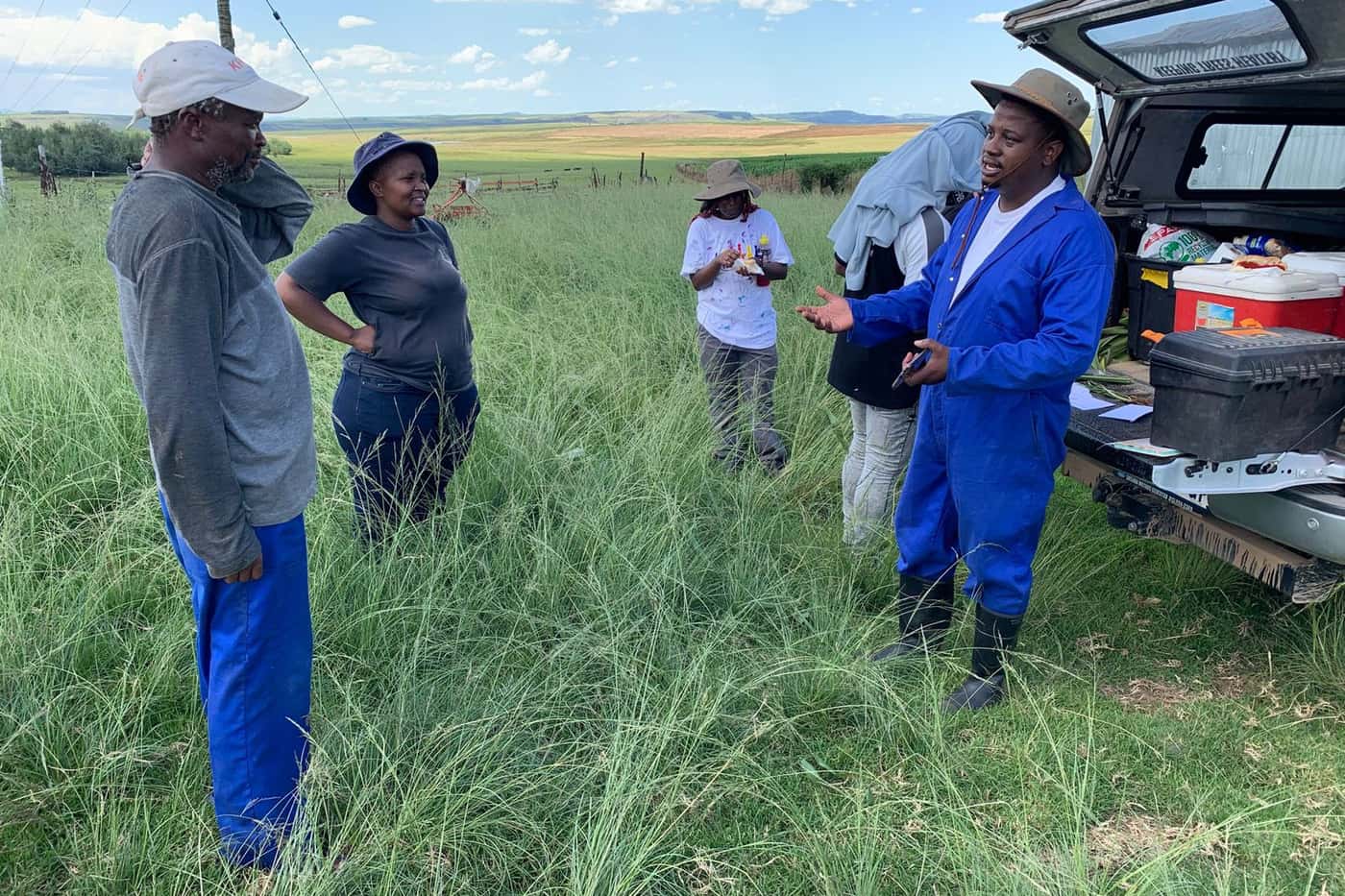 FABI Director joins the GRP field trip to the Eastern Cape