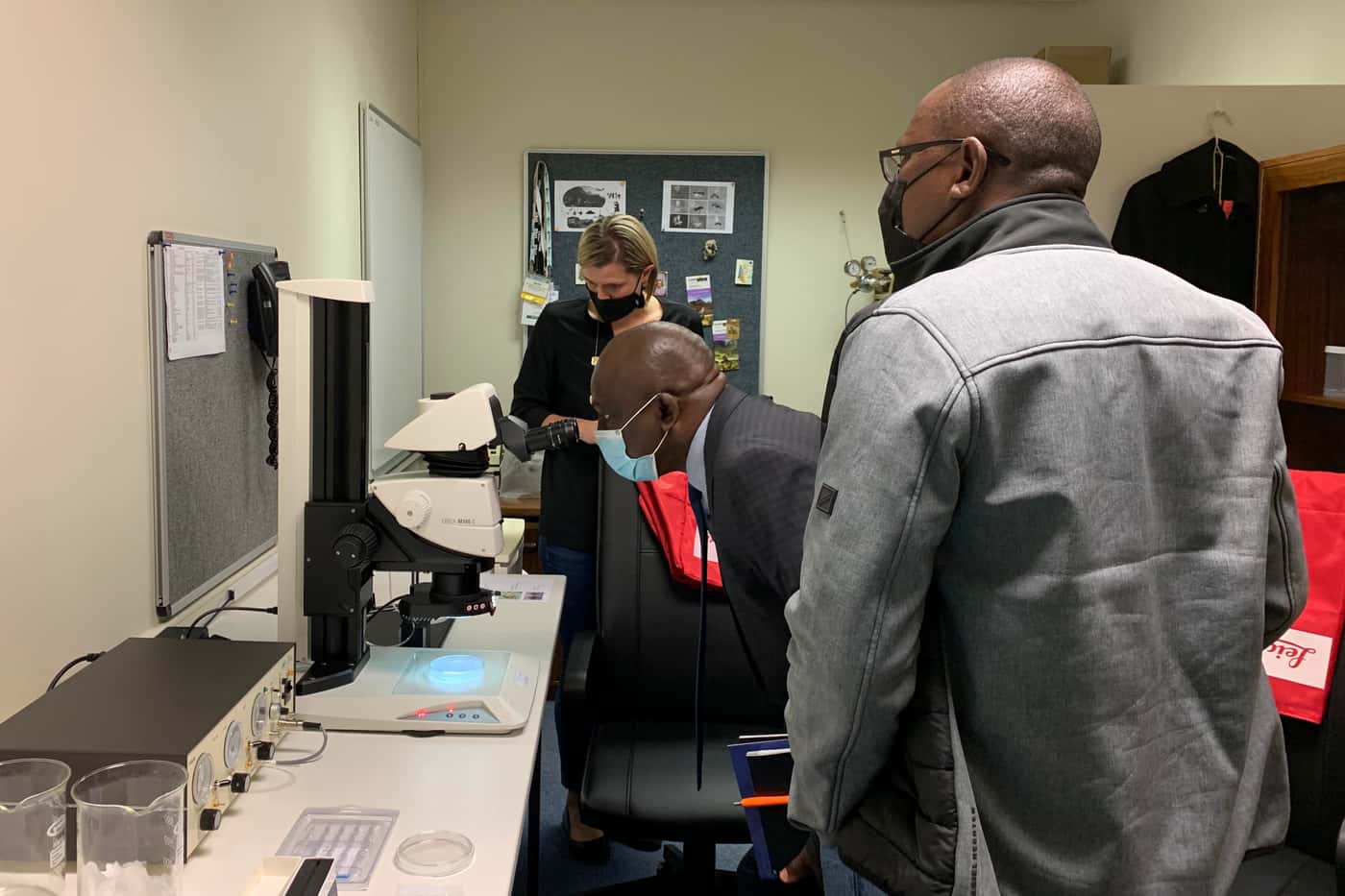 Botswana University of Agriculture and Natural Resources delegation visits FABI
