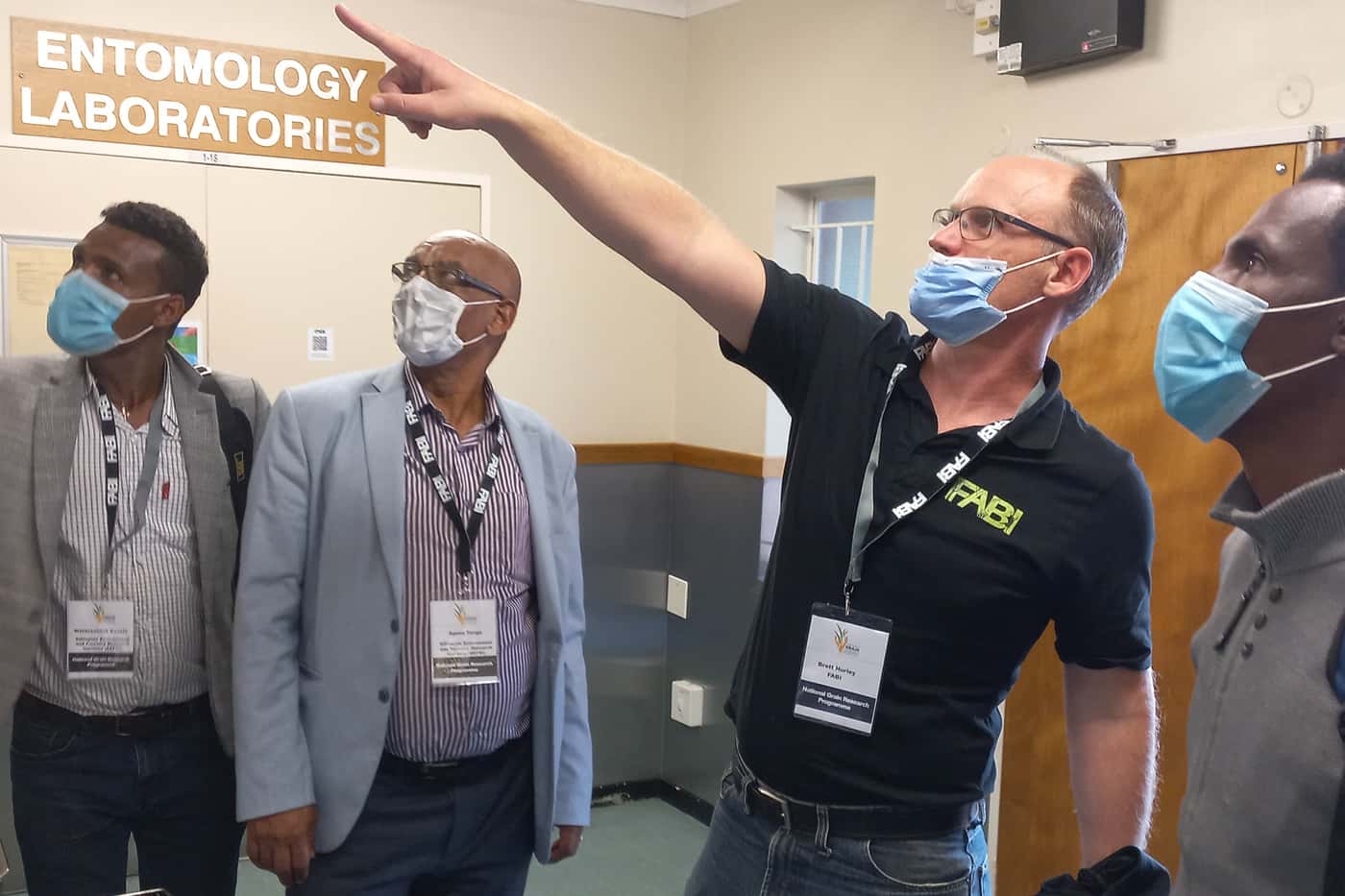 Ethiopian researchers visit FABI, ICFR and local forestry companies