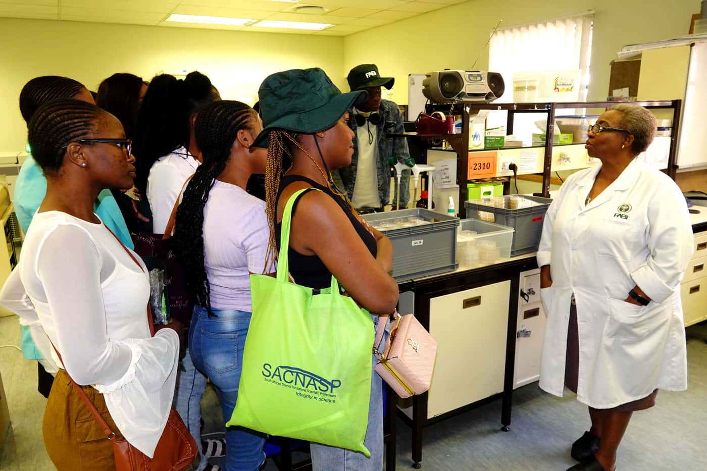 UniVen students visit FABI