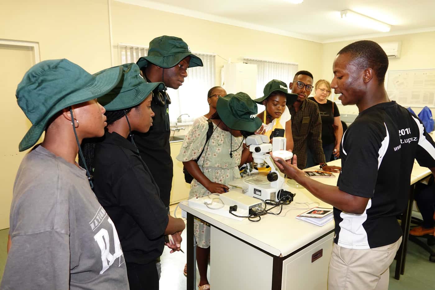 UniVen students visit FABI