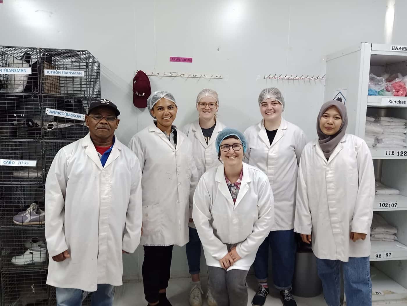 Two FABIans attend an insect rearing course in Stellenbosch