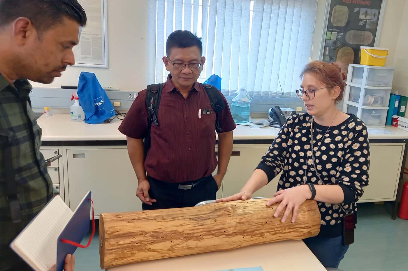 FABI welcomes RGE visitors as part of joint tree health programme