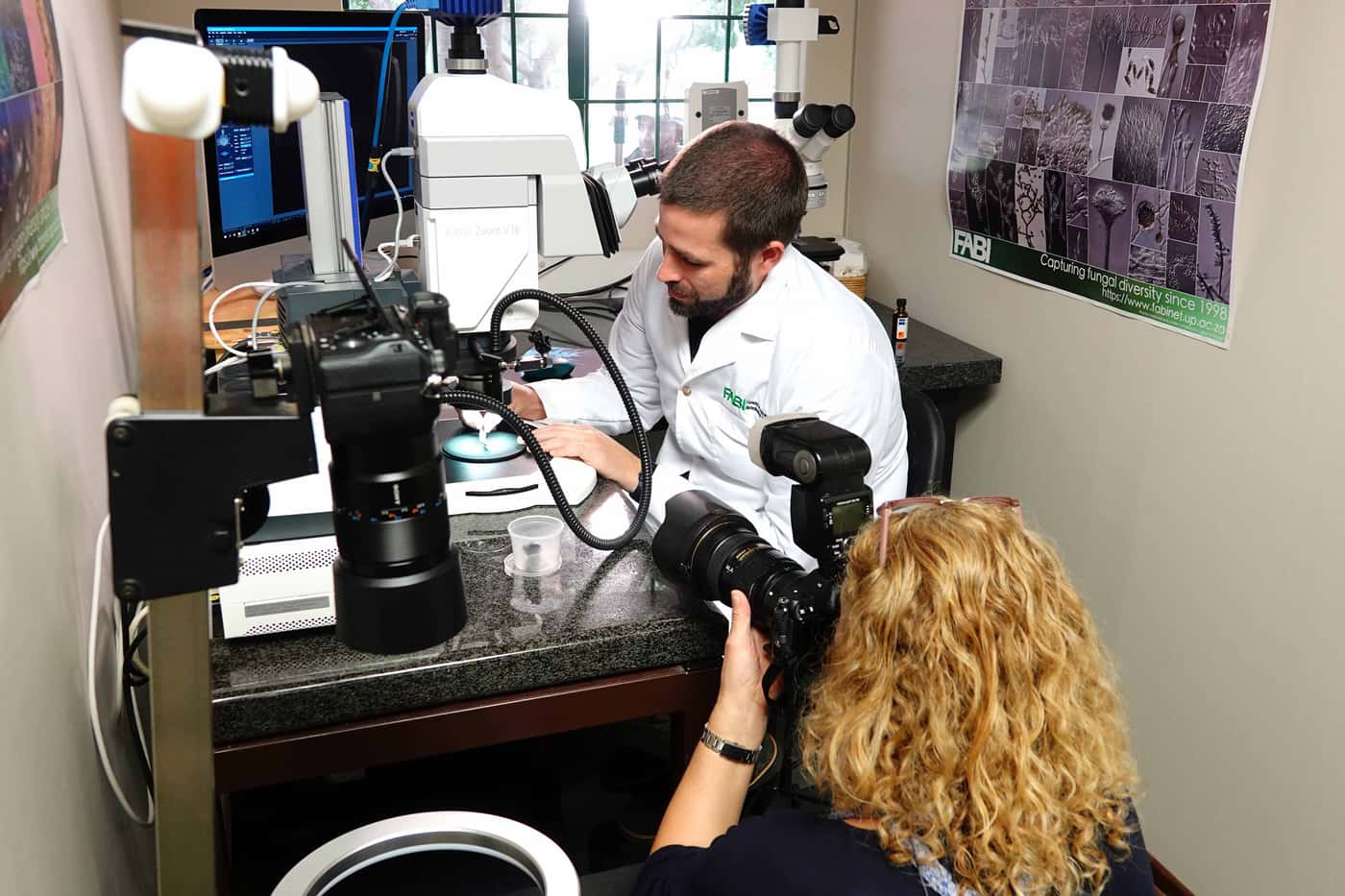 Film crew visits FABI