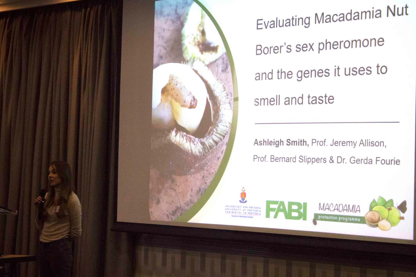 The Macadamia team presents at the SAMAC Research Networking Day