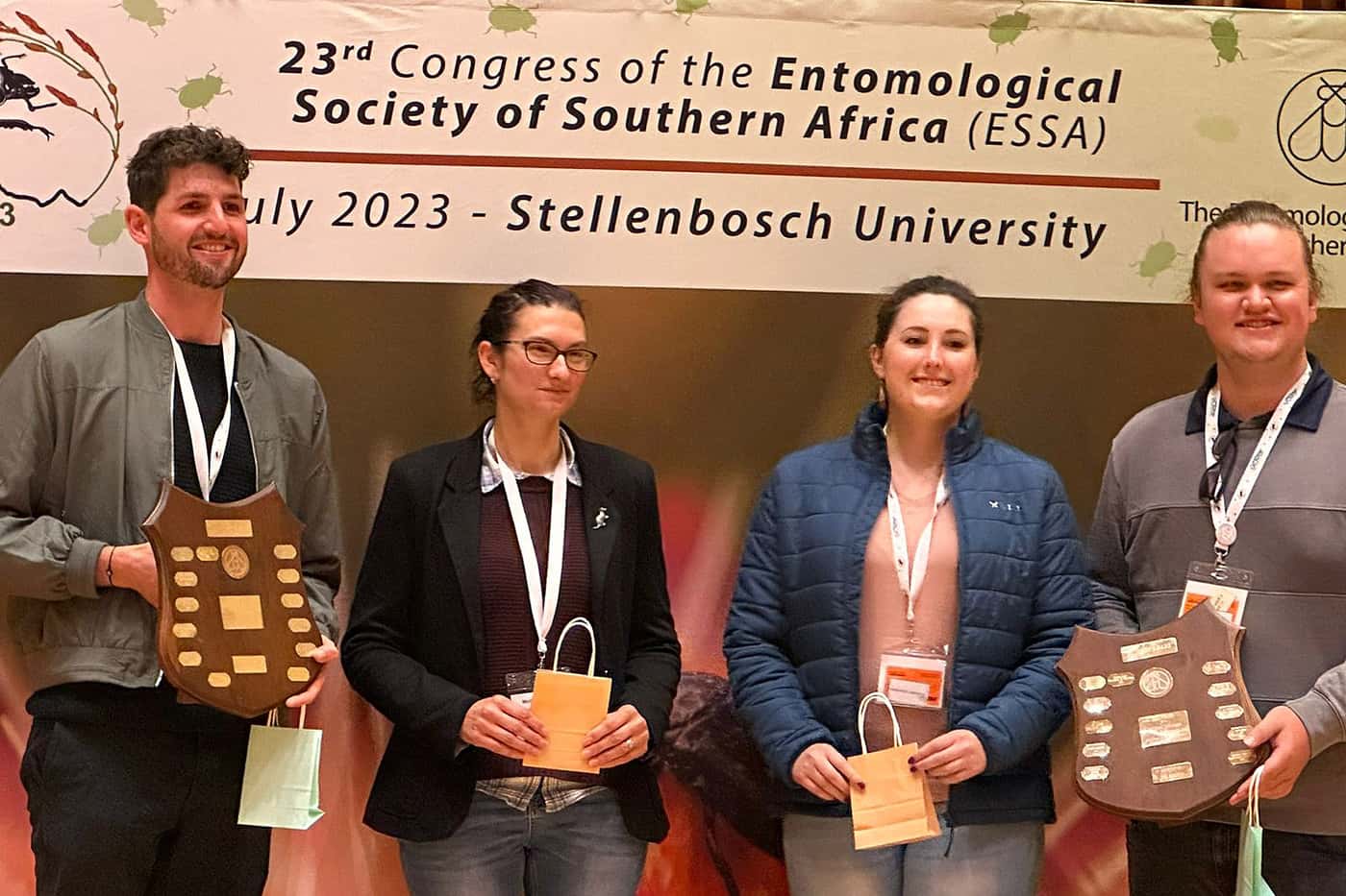 FABIans attend the 23<sup>rd</sup> Congress of the Entomological Society of Southern Africa
