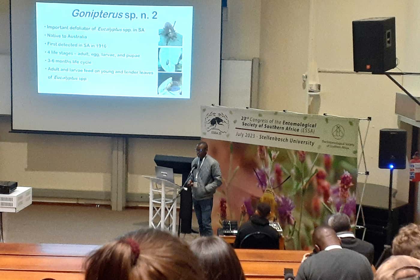 FABIans attend the 23<sup>rd</sup> Congress of the Entomological Society of Southern Africa