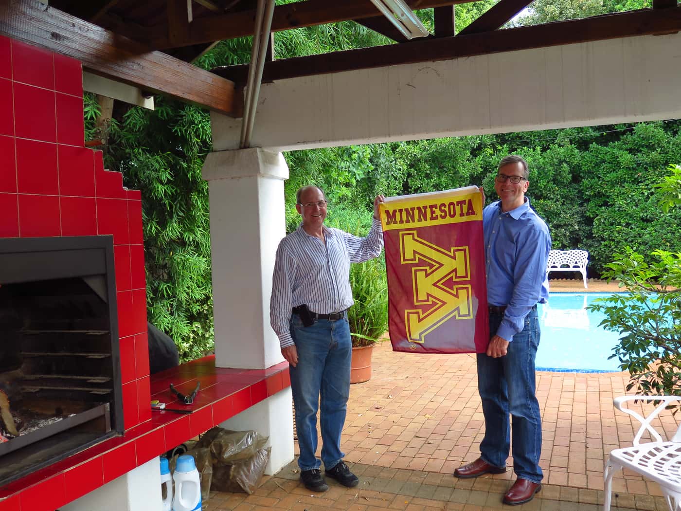 Prof Brian Steffenson visits FABI
