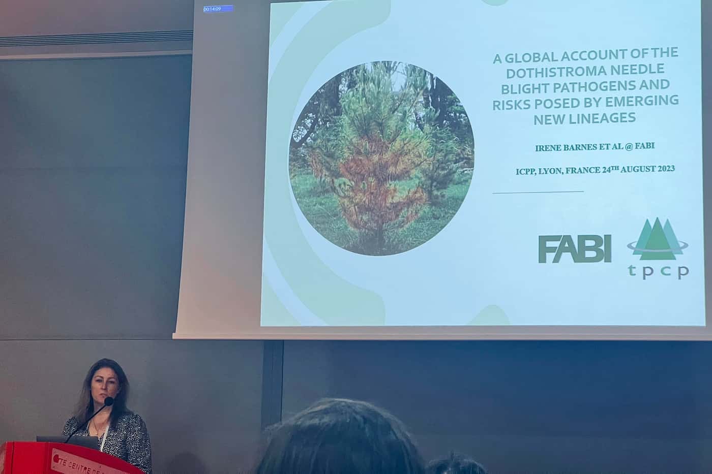 FABI’s tree health focus at the 2023 ICPP in Lyon, France
