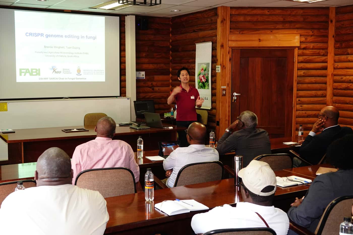 FABI hosts visitors on a Southern Africa Biotechnology study tour