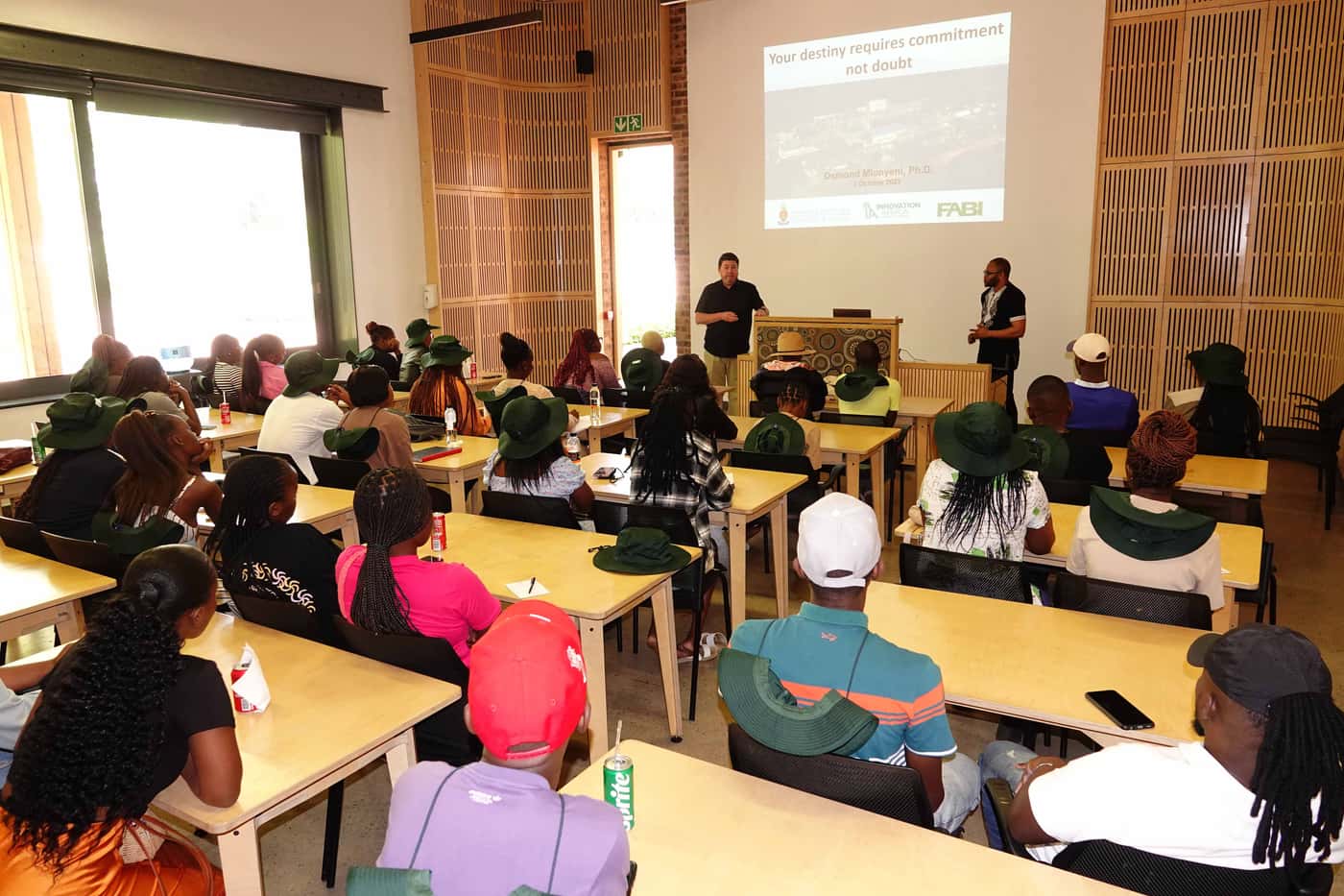 UniVen students visit FABI