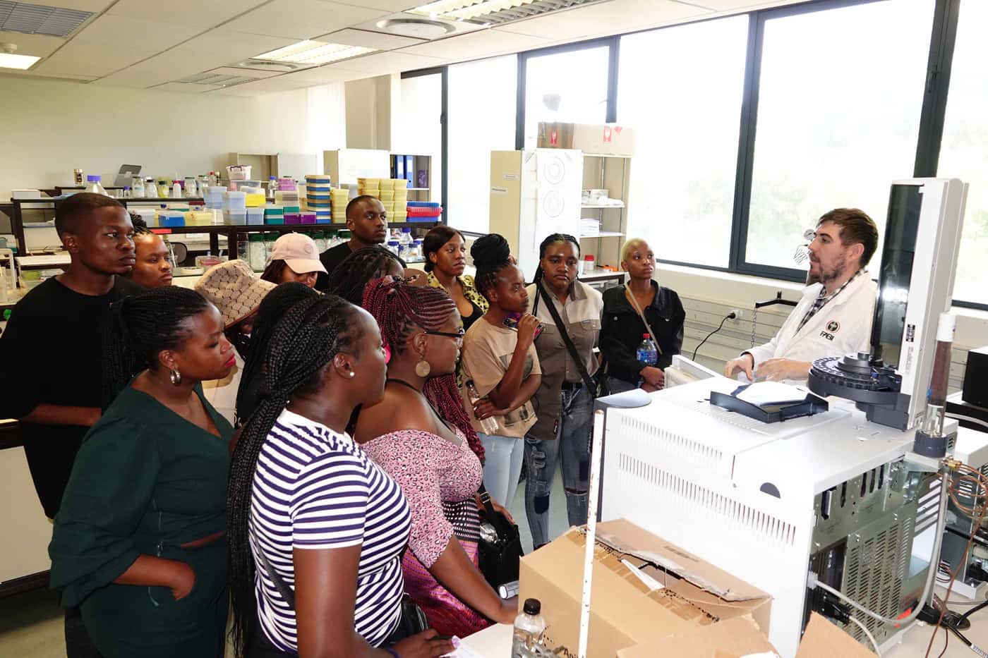UniVen students visit FABI