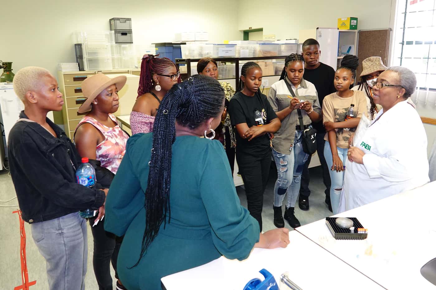 UniVen students visit FABI