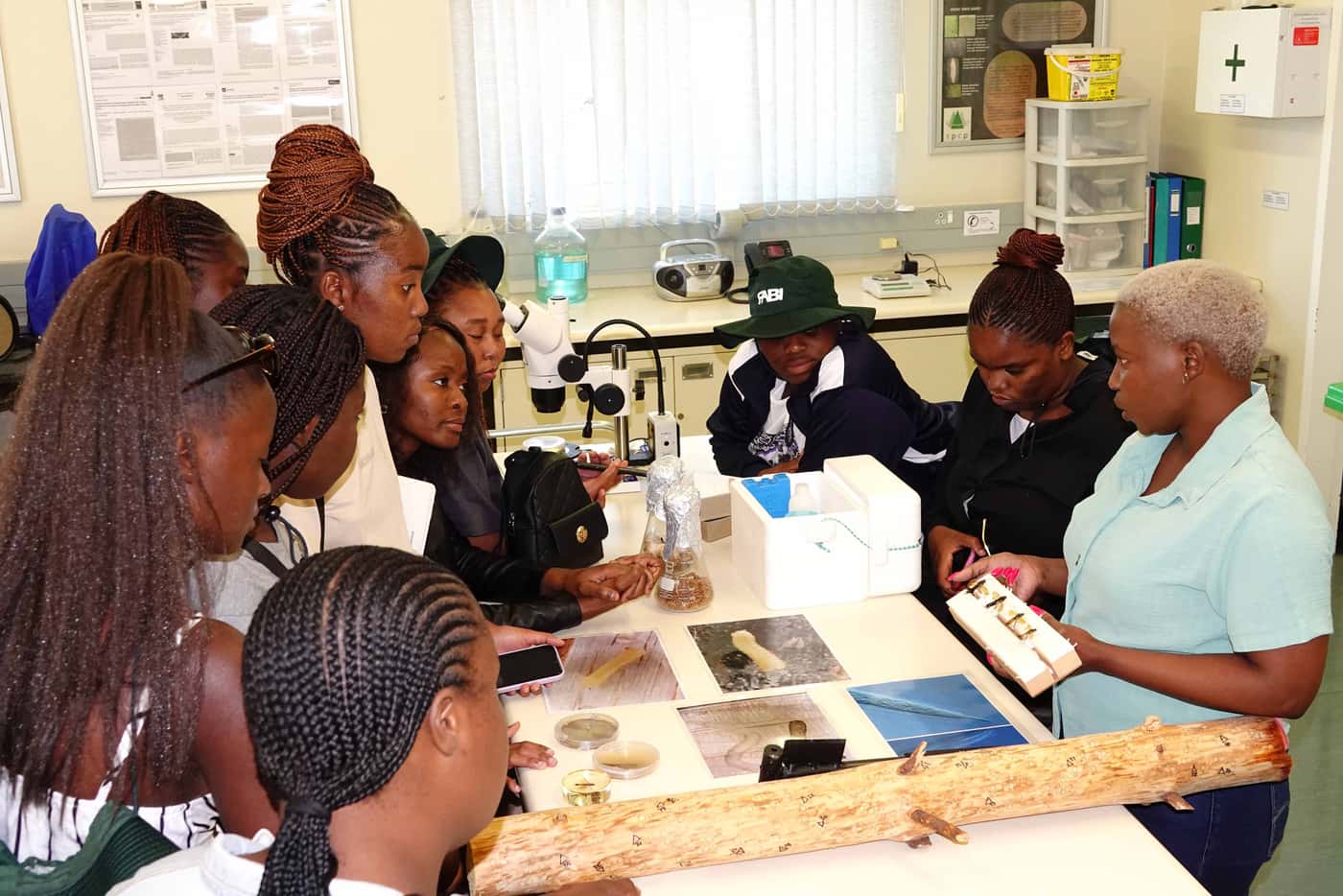 UniVen students visit FABI