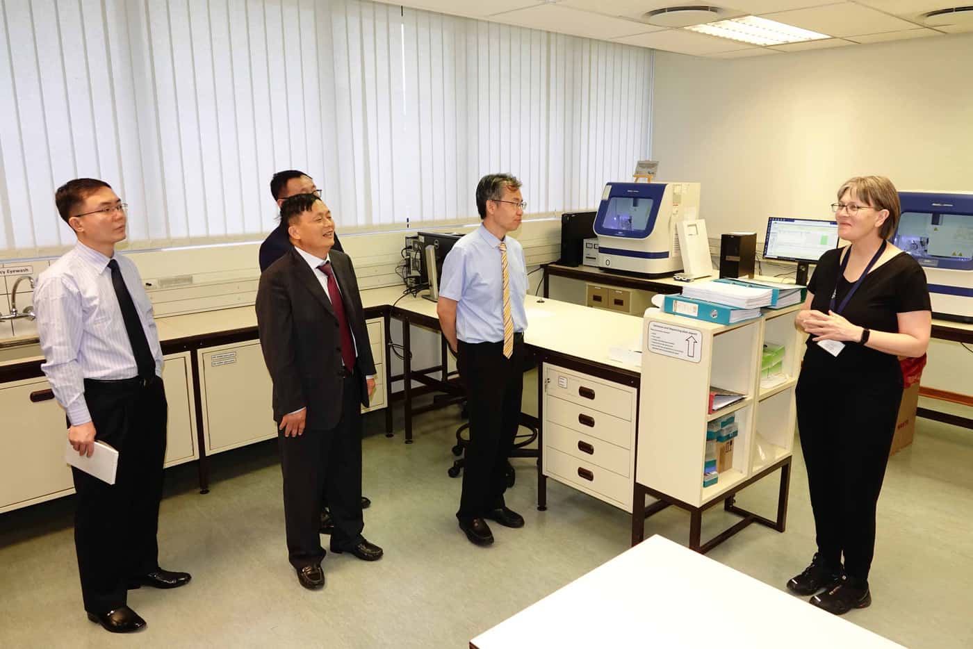 Chinese Embassy delegation visits FABI