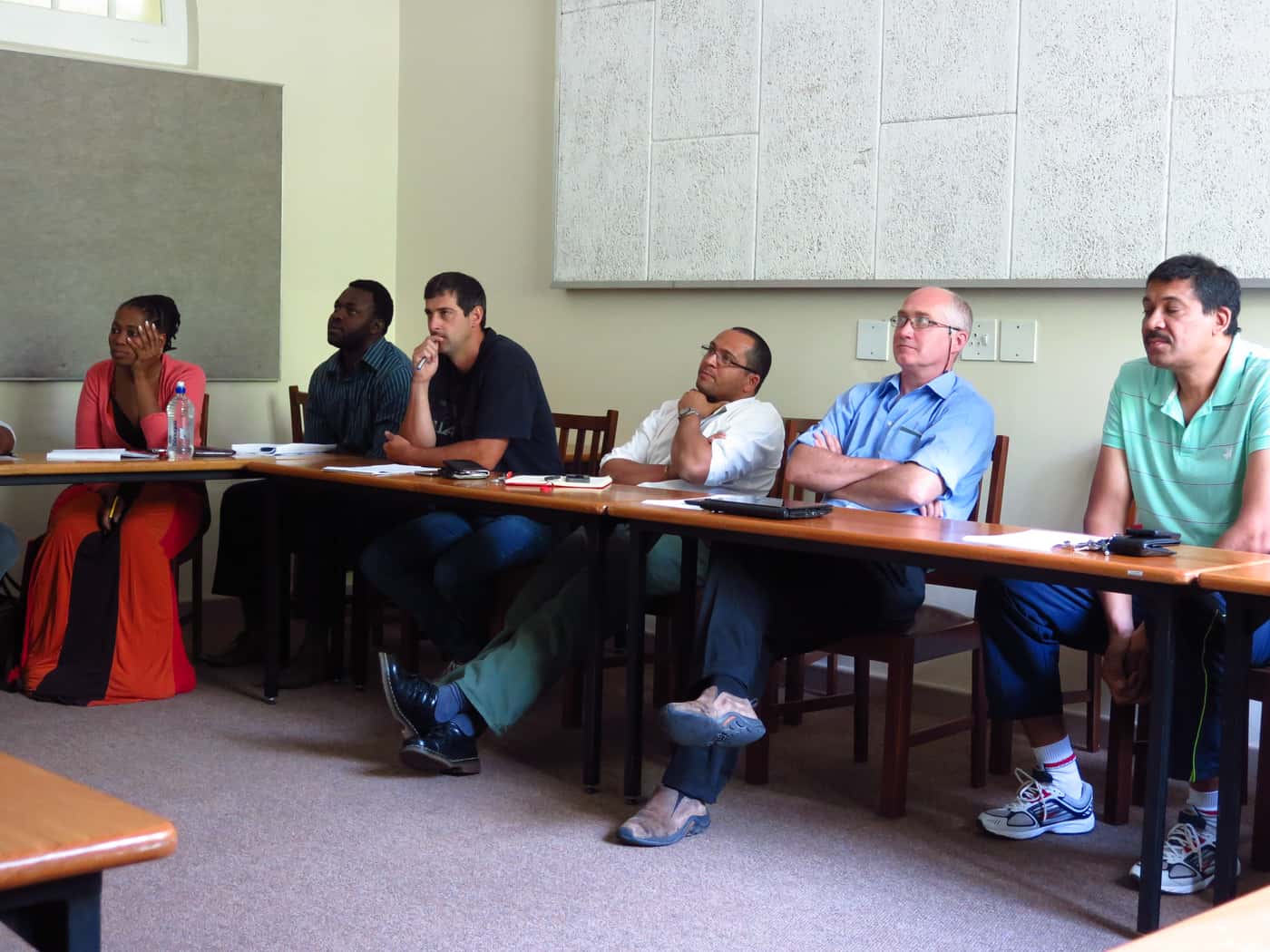 CTHB director and deputy director visit Stellenbosch team members