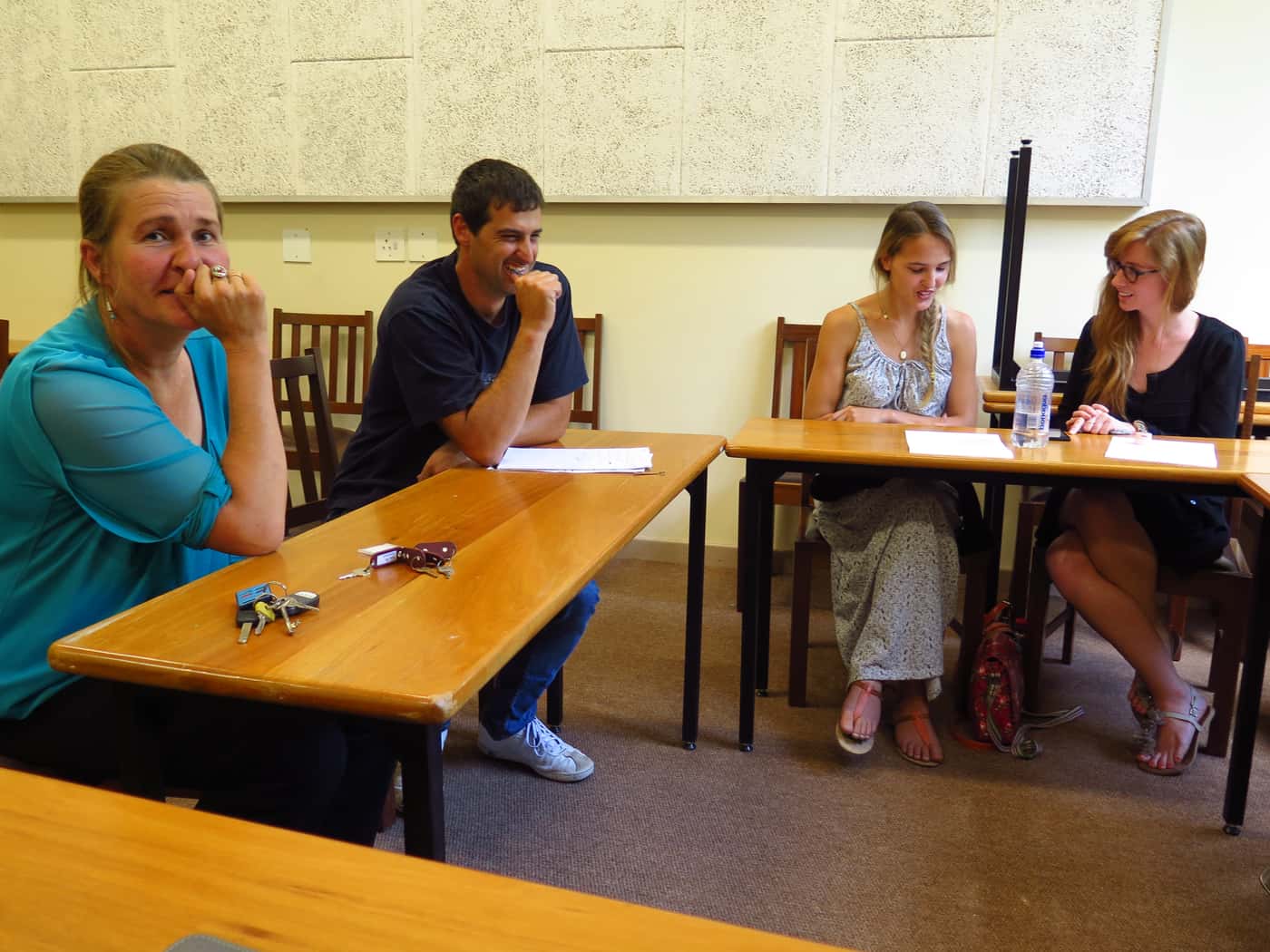 CTHB director and deputy director visit Stellenbosch team members