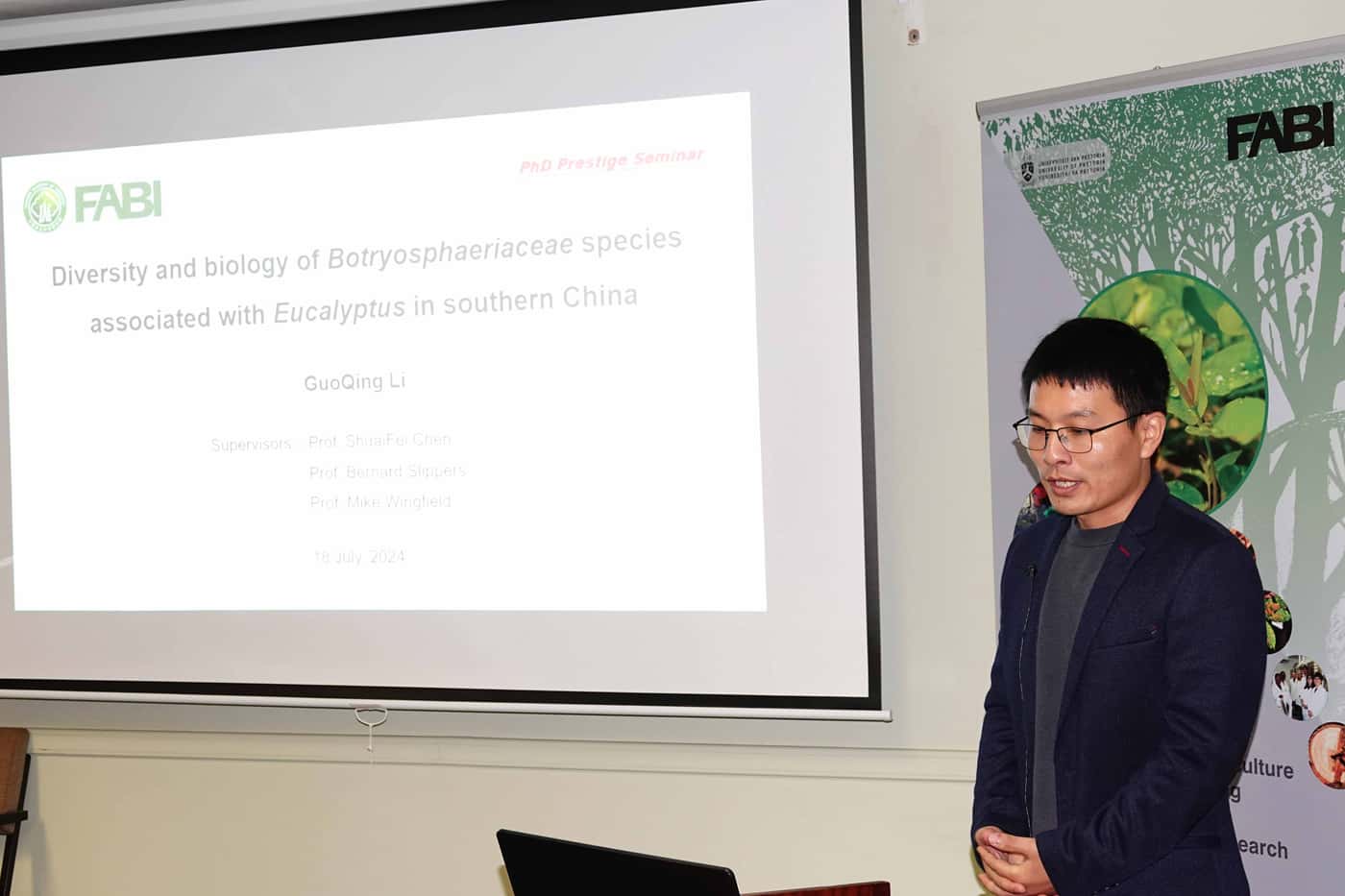 GuoQing's PhD marks 20 years of research collaboration with China