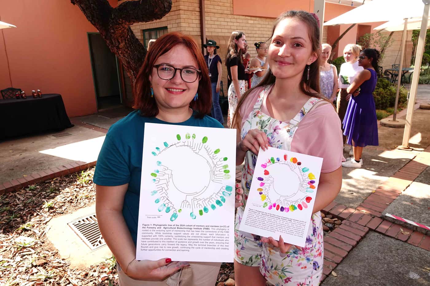 FABI Mentorship students celebrate the completion of their training