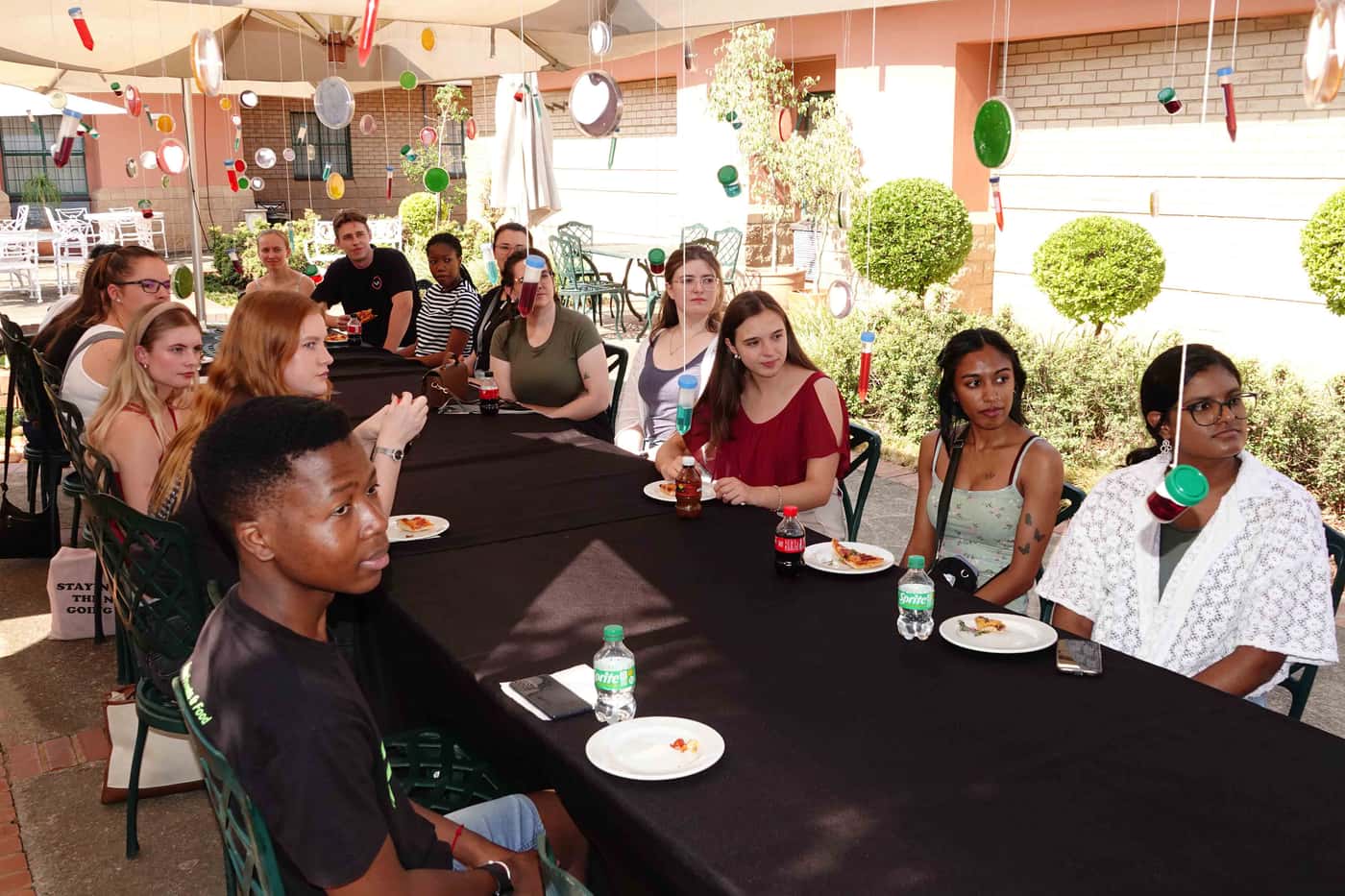 FABI Mentorship students celebrate the completion of their training