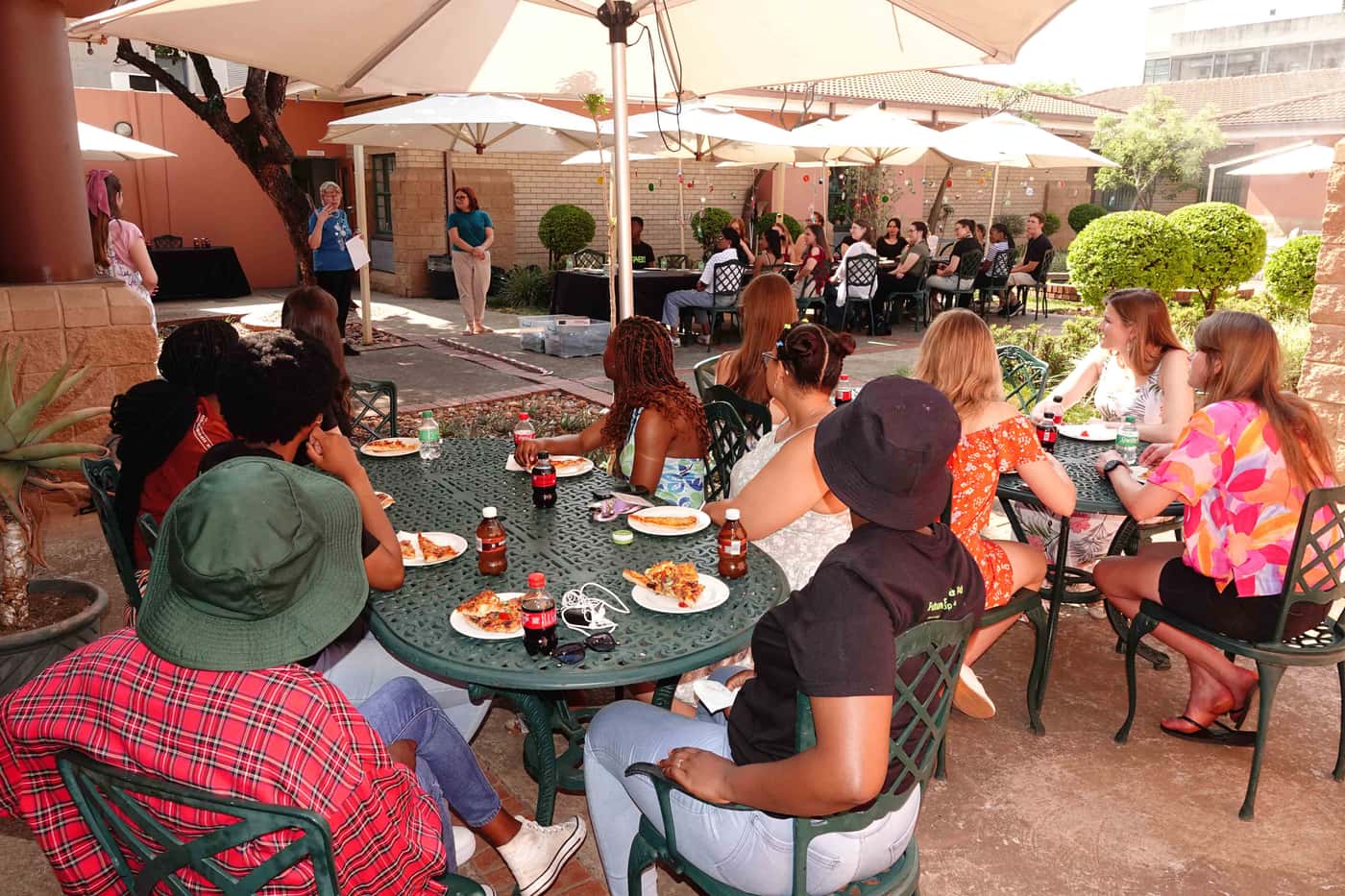 FABI Mentorship students celebrate the completion of their training