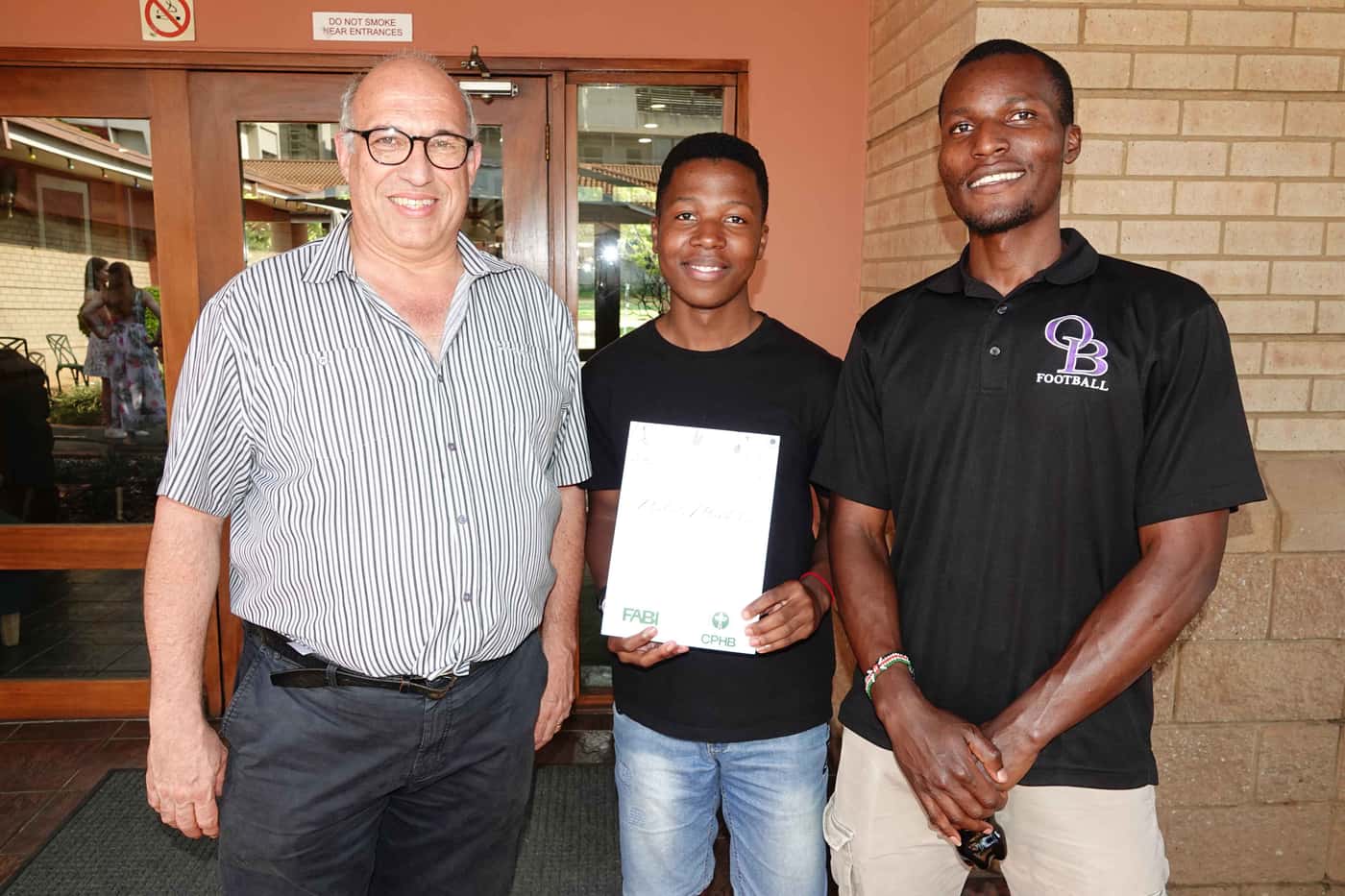 FABI Mentorship students celebrate the completion of their training