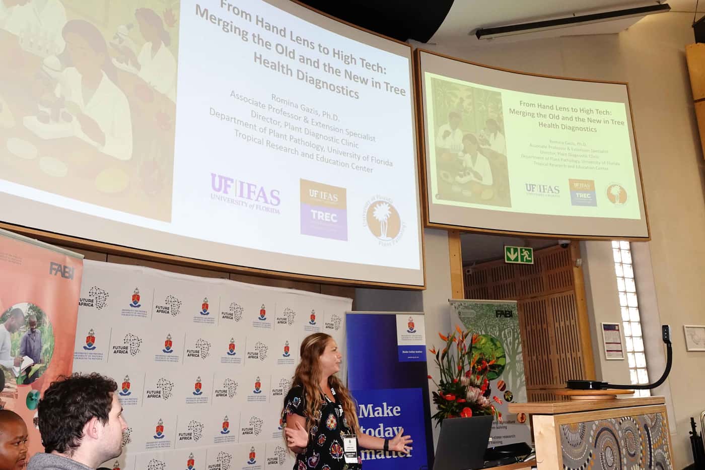 Prof. Romina Gaziz visits FABI