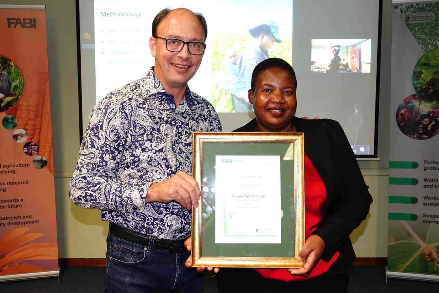 Phophi Nethononda perseveres to complete her PhD