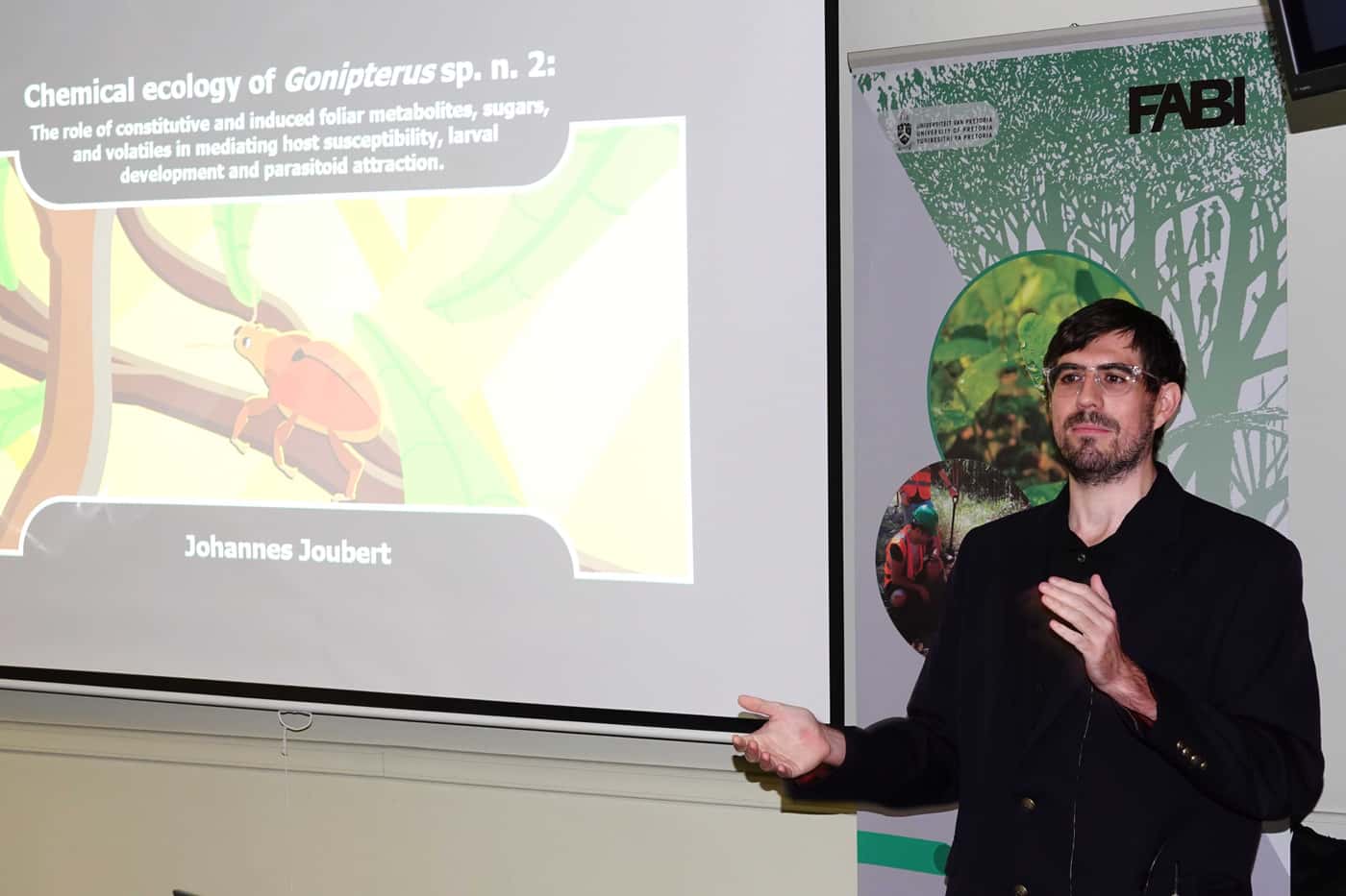 Congratulations to Johannes Christoff Joubert on the successful completion of his PhD!