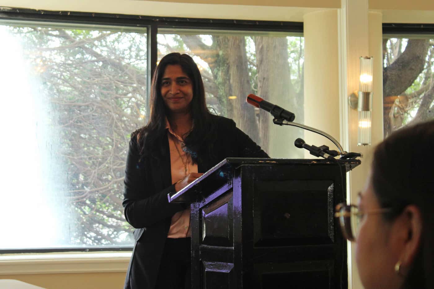 Prof. Sanushka Naidoo visits Blowing Rock, North Carolina