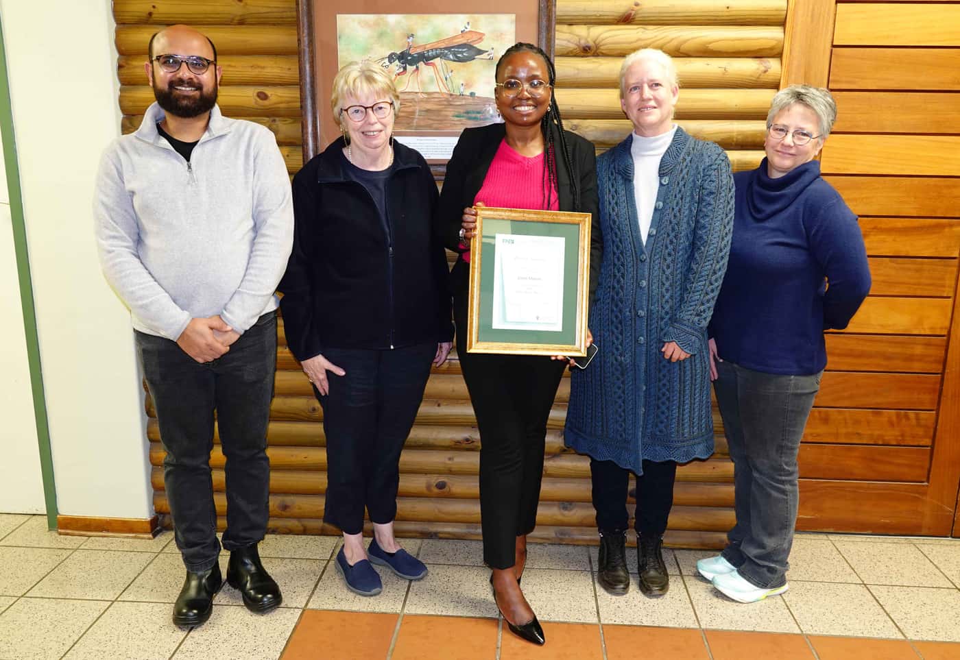 Persistence pays off for Dineo as she completes her PhD