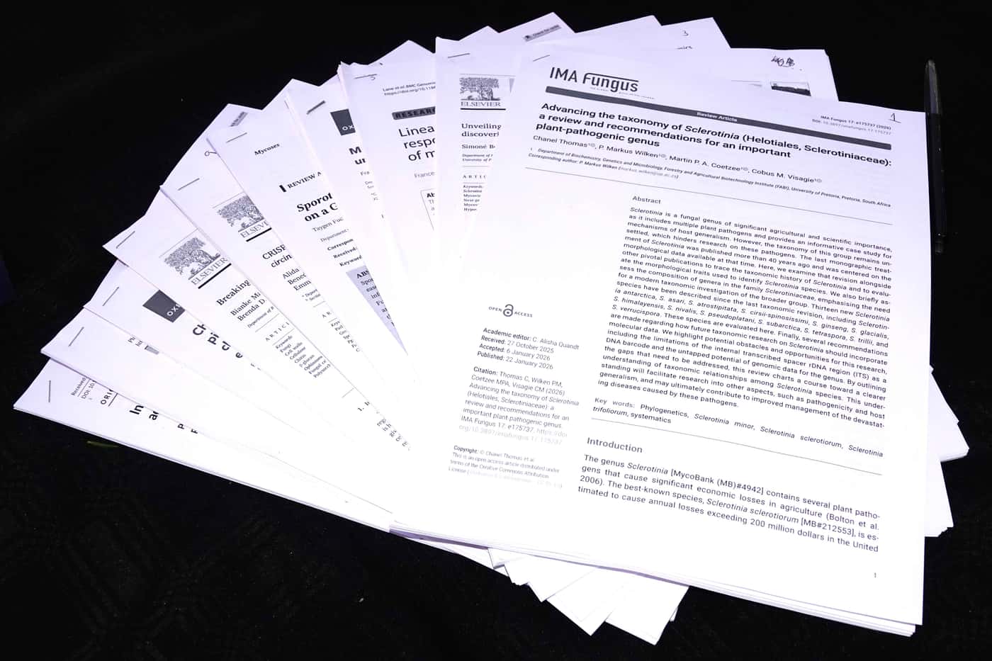 Publication party celebrates first publications by FABIans