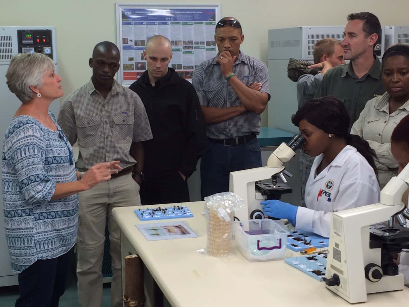 Sappi foresters visit FABI