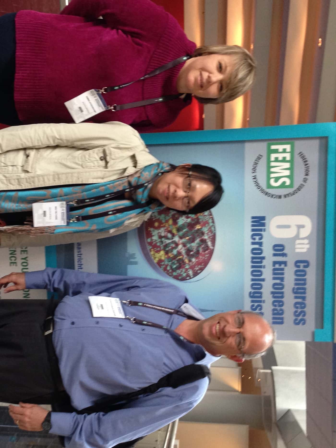 Three FABIans attend the FEMS Microbiology congress in the Netherlands