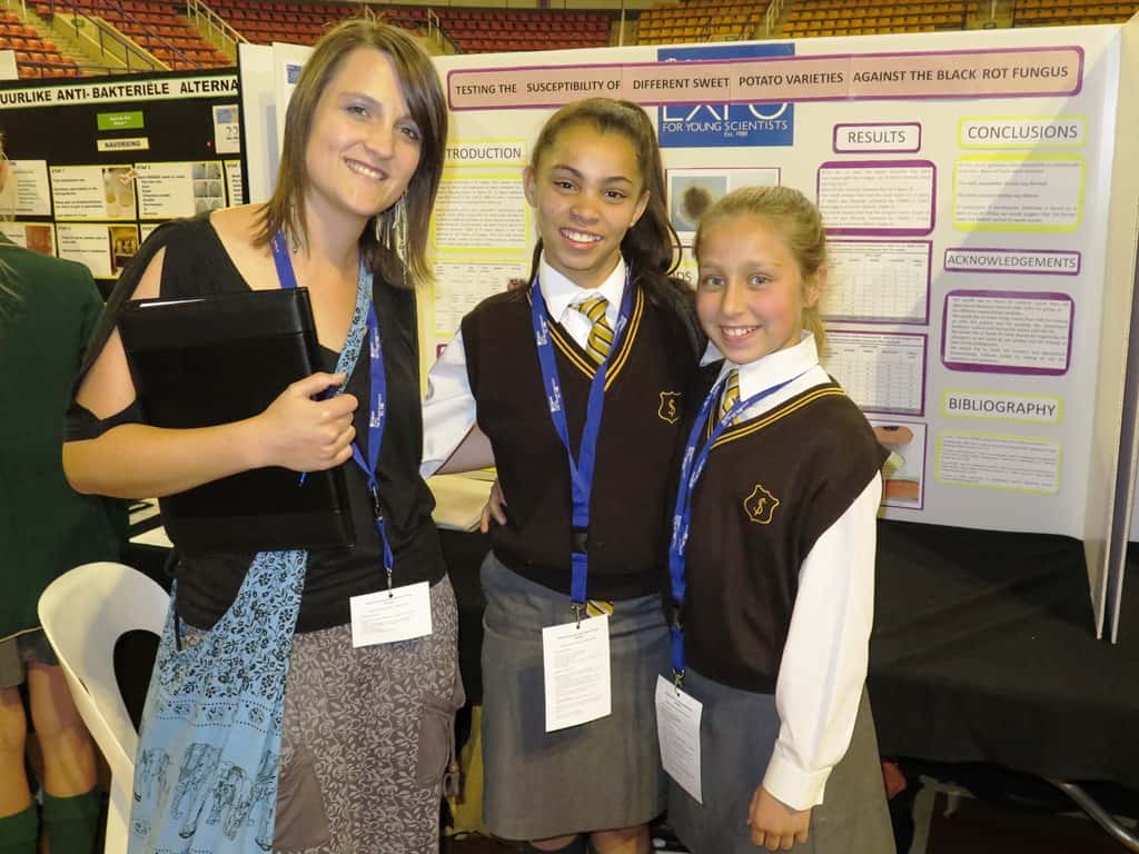 FABIans act as judges at Northern Gauteng Senior Expo for Young Scientists