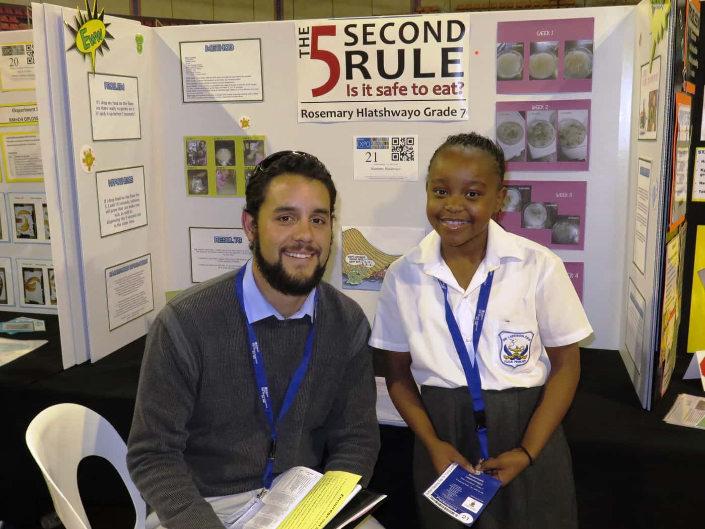 FABIans act as judges at Northern Gauteng Senior Expo for Young Scientists