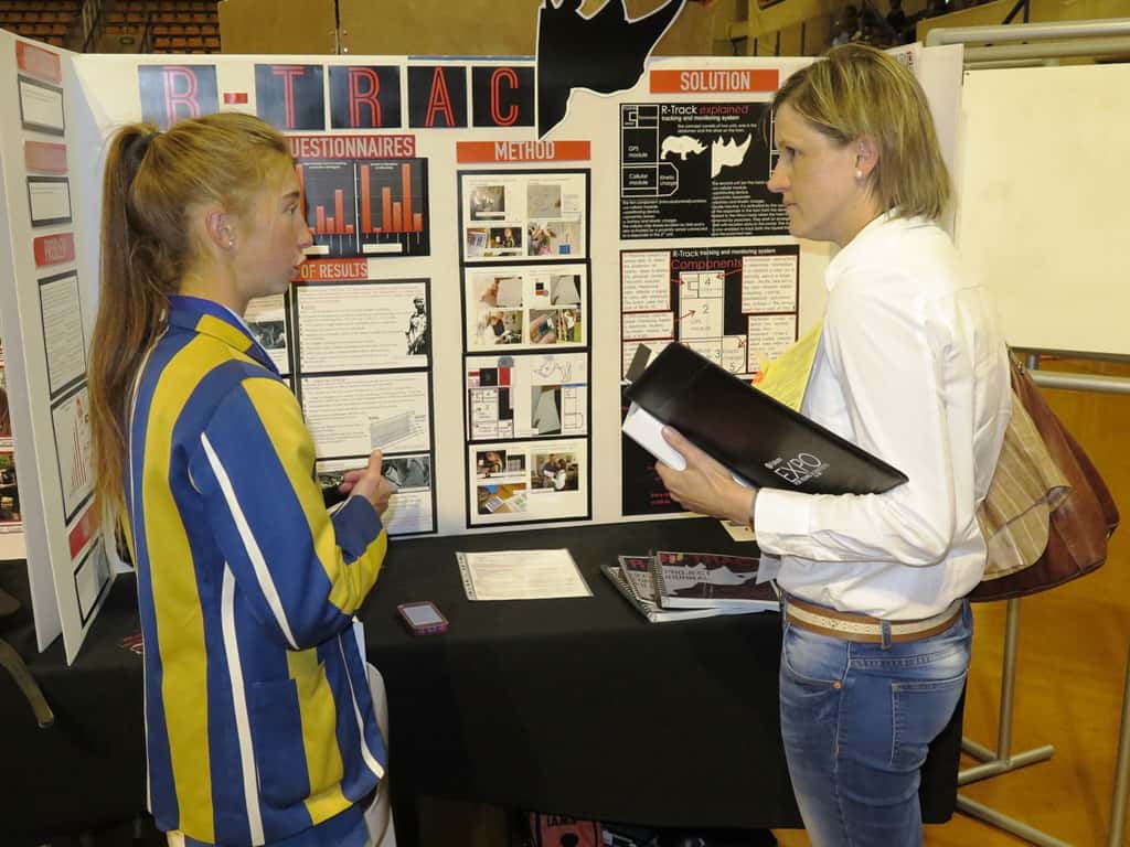 FABIans act as judges at Northern Gauteng Senior Expo for Young Scientists