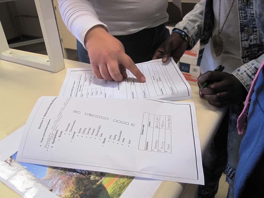 UP with Science introduces school children to hidden world of plant disease