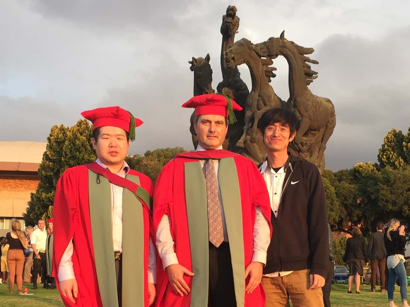 Nine FABIans graduate at Spring Graduation Ceremony 2015