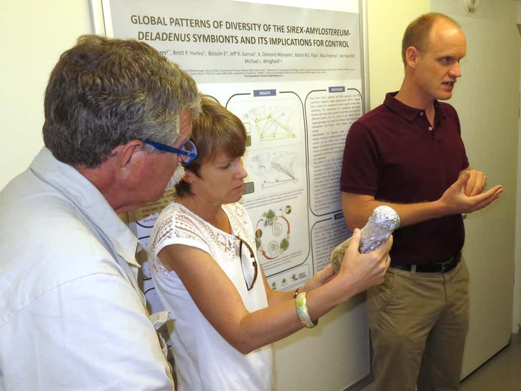 Macadamia growers visit FABI
